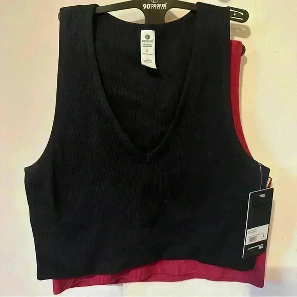 NEW BUNDLE 90 DEGREE REFLEX RIB SEAMLESS
HIGHLINE TANK WOMEN L - Picture 7 of 10